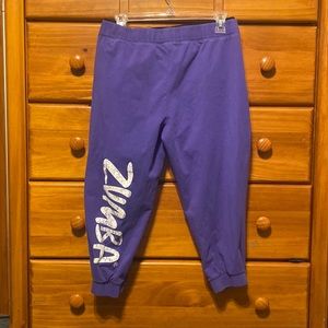Vintage Zumba Fitness Pants Purple M RARE Comes from clean nonsmoker home